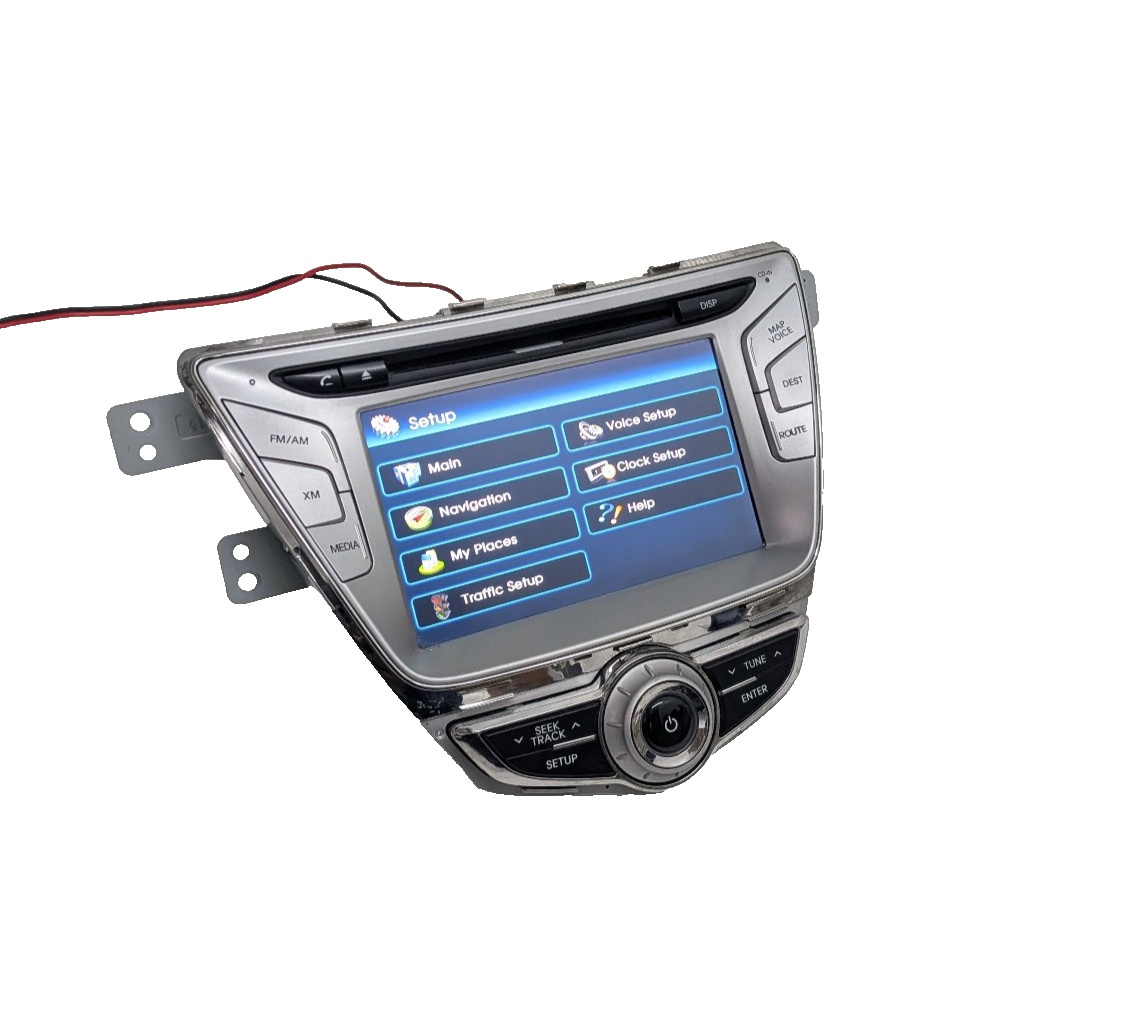 2011-2013 Hyundai Elantra Navigation Radio Touchscreen GPS CD OEM 96560-3X101FP