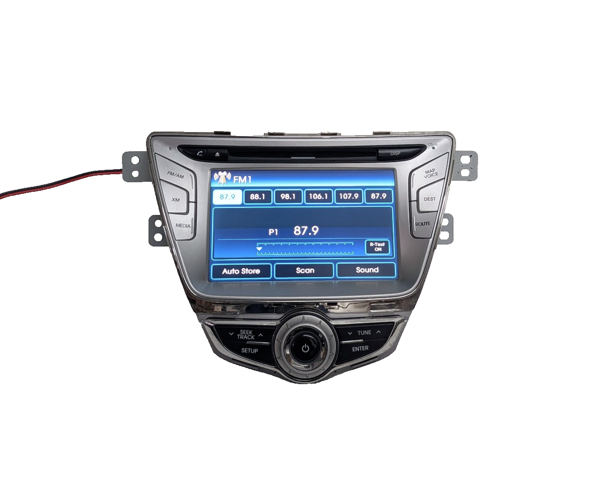 2011-2013 Hyundai Elantra Navigation Radio Touchscreen GPS CD OEM 96560-3X101FP