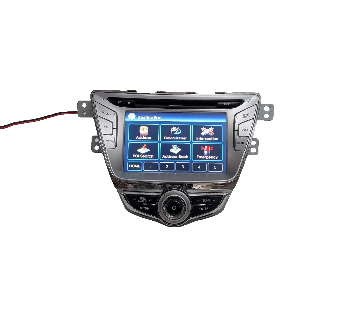 2011-2013 Hyundai Elantra Navigation Radio Touchscreen GPS CD OEM 96560-3X101FP