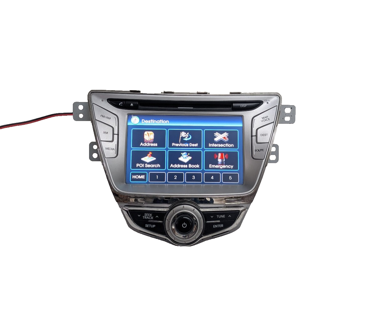 2011-2013 Hyundai Elantra Navigation Radio Touchscreen GPS CD OEM 96560-3X101FP