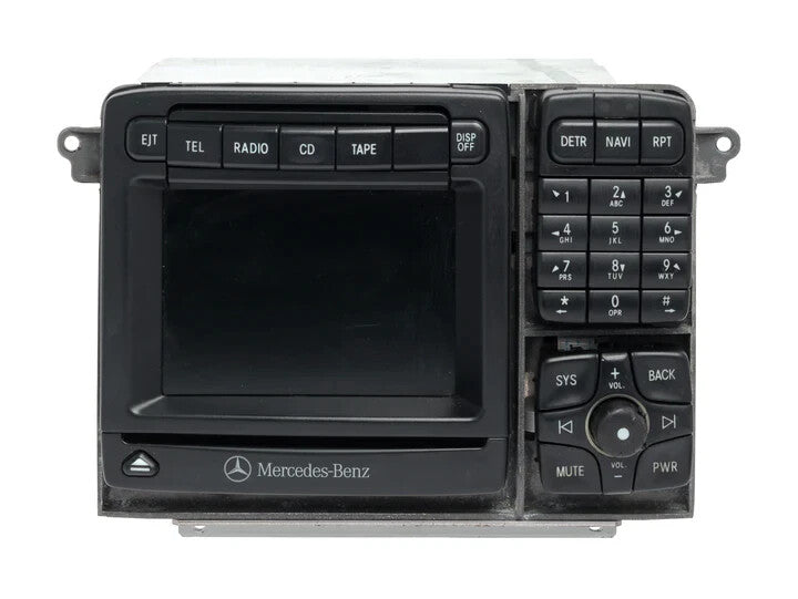00 01 02 Mercedes W220 S430 CL500 S55 S600 Command Head Unit Navigation Radio