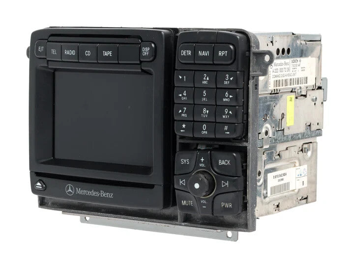 00 01 02 Mercedes W220 S430 CL500 S55 S600 Command Head Unit Navigation Radio