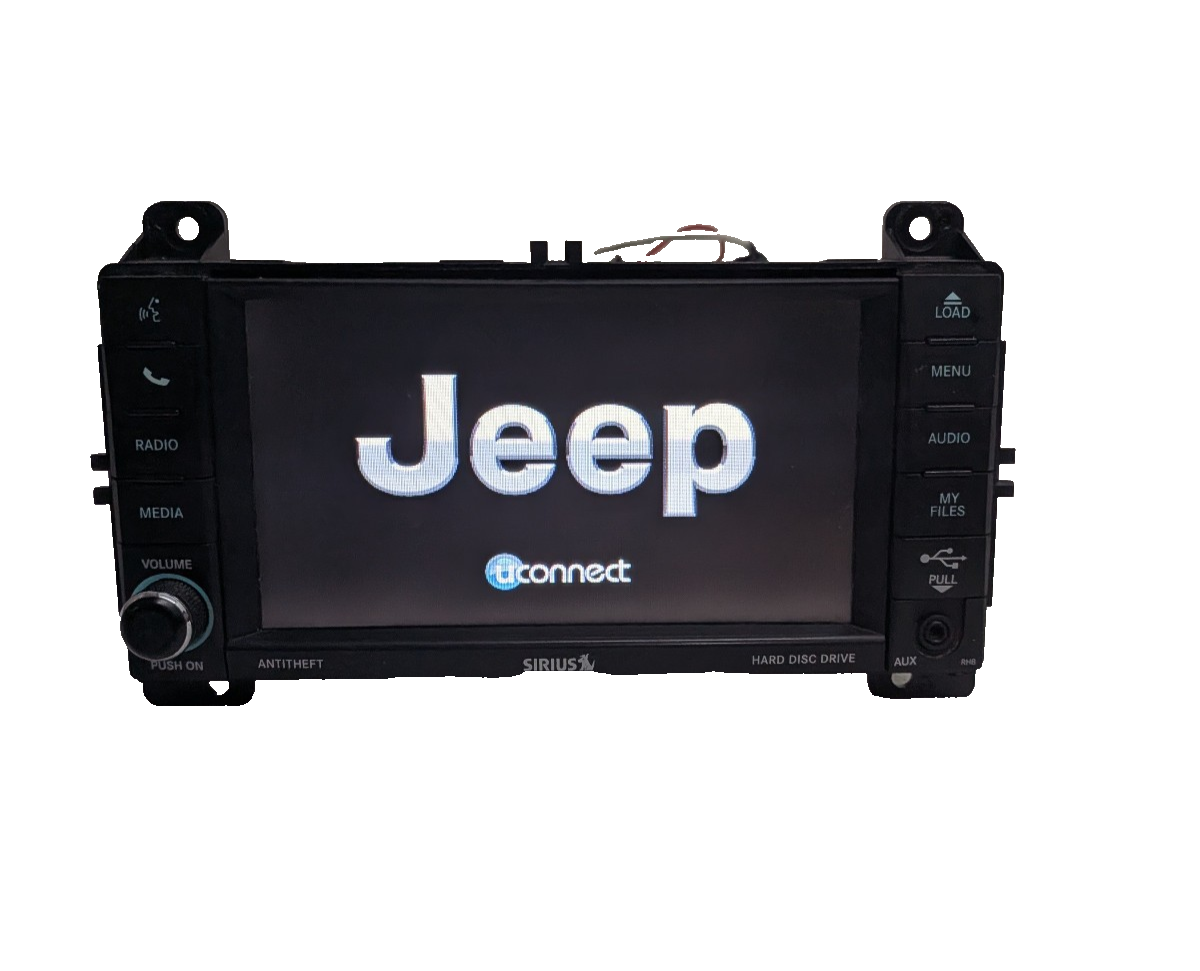 2011-2013 Jeep Cherokee Dodge Durango RHB 430N MyGIG Navigation Radio W/Code