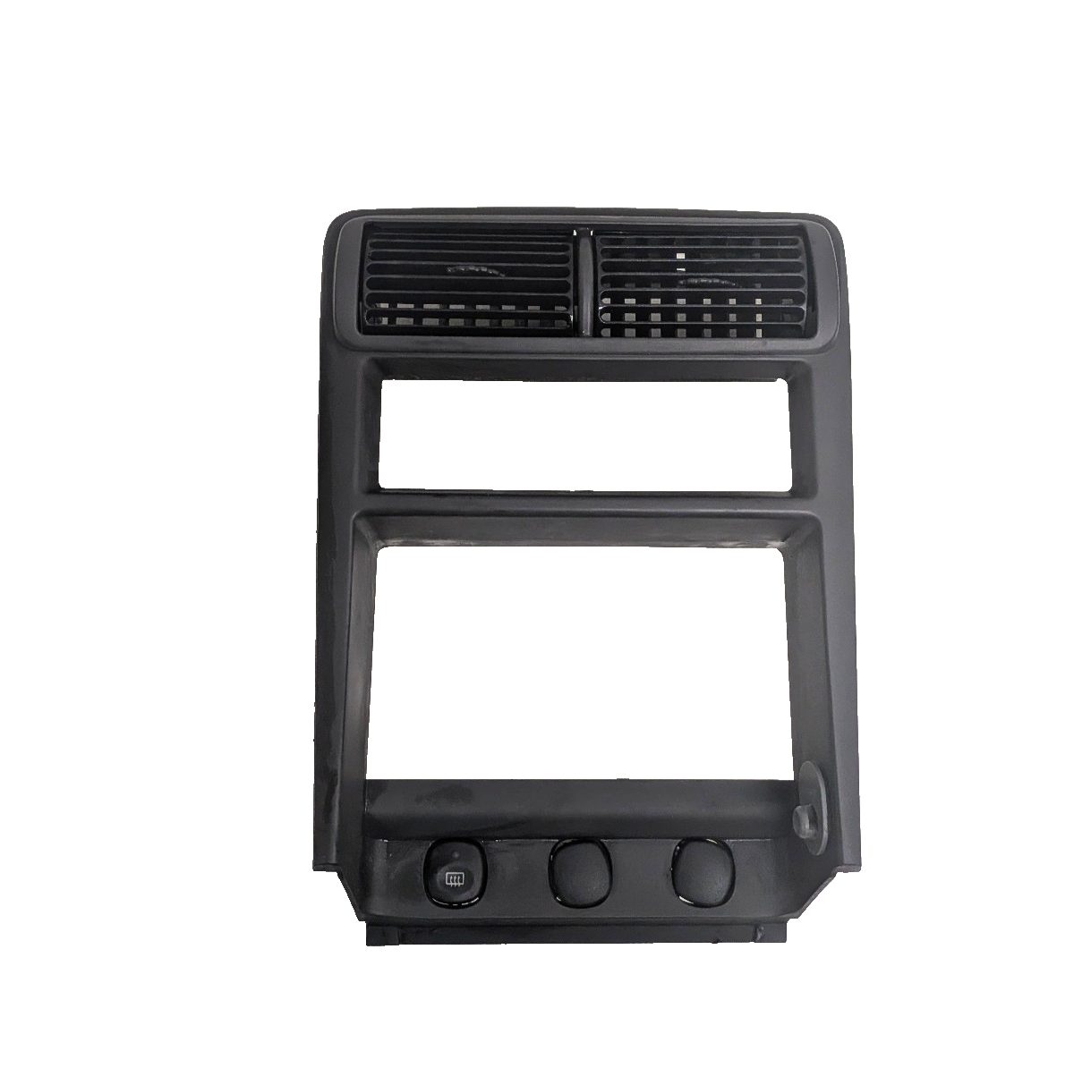99 00 01 02 03 04 Ford Mustang Double Din  Radio  Dash Bezel  Trim Charcoal