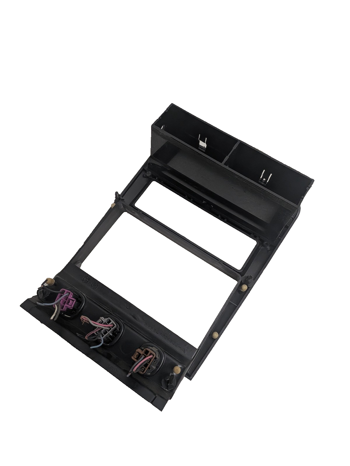 99 00 01 02 03 04 Ford Mustang Double Din  Radio  Dash Bezel  Trim Charcoal