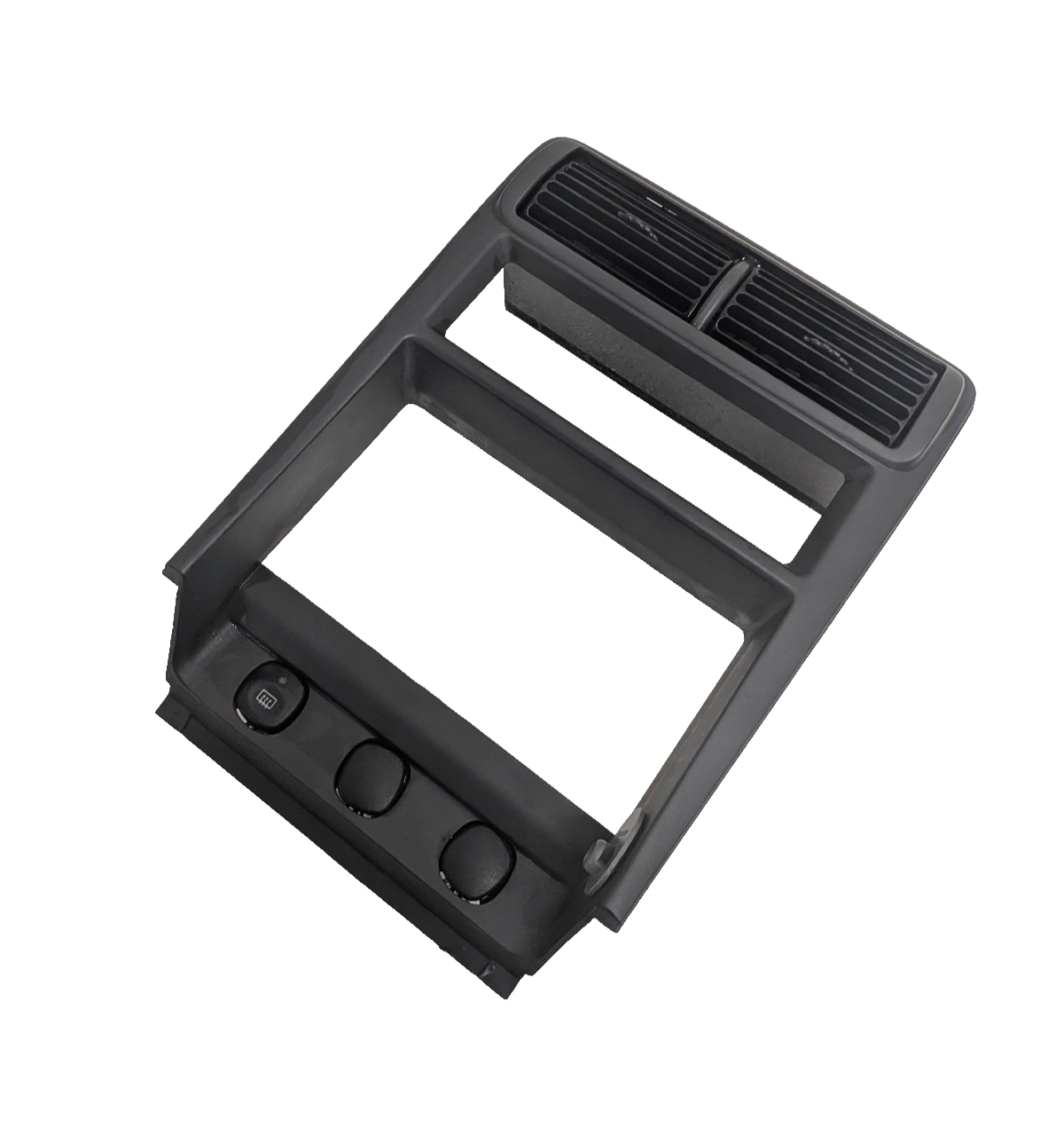 99 00 01 02 03 04 Ford Mustang Double Din  Radio  Dash Bezel  Trim Charcoal