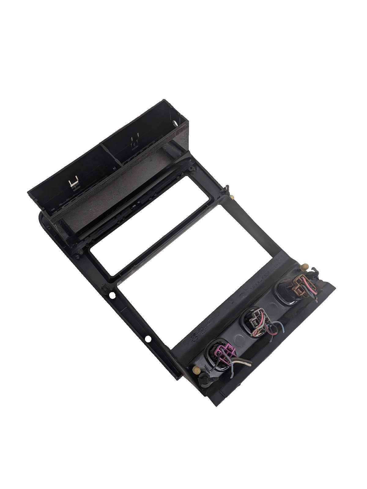 99 00 01 02 03 04 Ford Mustang Double Din  Radio  Dash Bezel  Trim Charcoal