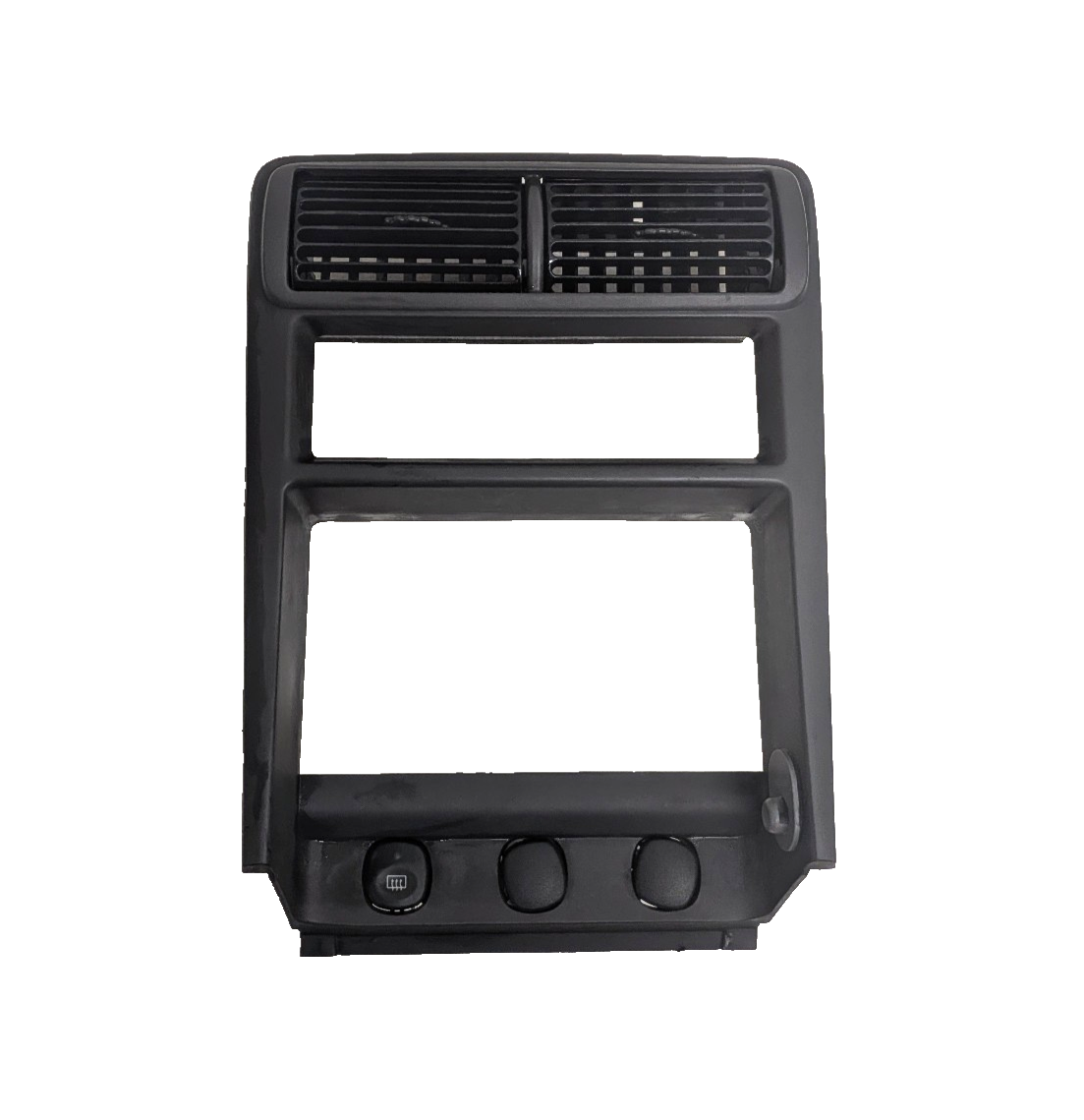 99 00 01 02 03 04 Ford Mustang Double Din  Radio  Dash Bezel  Trim Charcoal