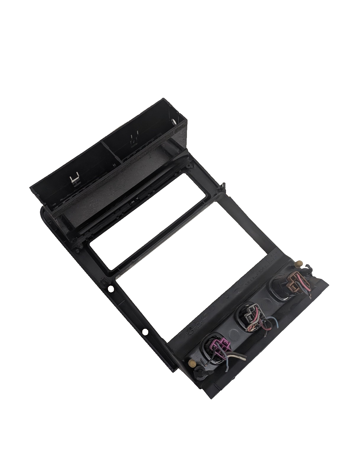 99 00 01 02 03 04 Ford Mustang Double Din  Radio  Dash Bezel  Trim Charcoal