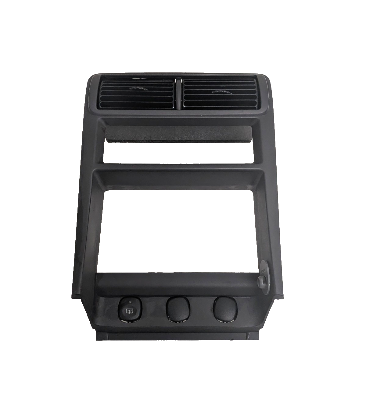 99 00 01 02 03 04 Ford Mustang Double Din  Radio  Dash Bezel  Trim Charcoal