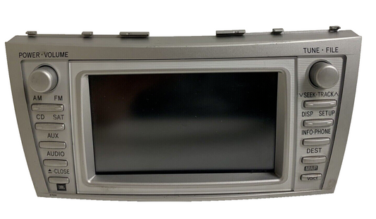 2010 2011 Toyota Camry Navigation JBL Radio Display Screen 86120-06510