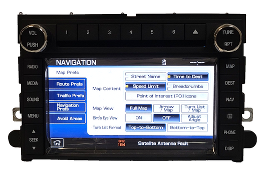 10 11 12 Ford F250 Explorer Edge Mountaineer Navigation Radio CD MP3 Player