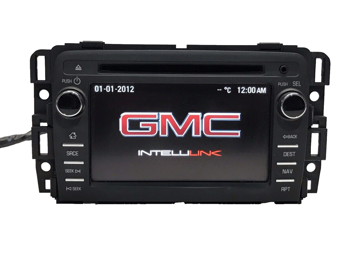 12 13 14 15 16 17  GMC Acadia CD Player Navigation Radio 84082779