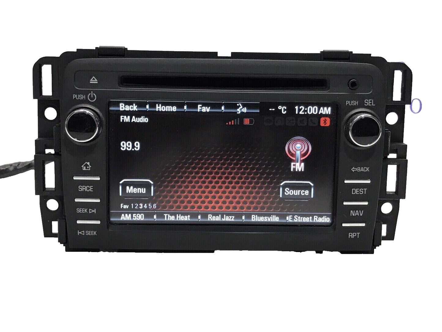 12 13 14 15 16 17  GMC Acadia CD Player Navigation Radio 84082779
