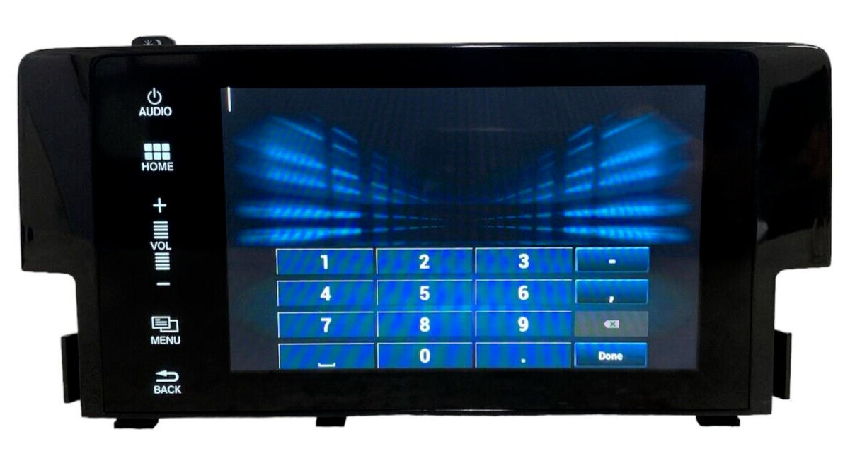 16 17 18 Honda Civic Radio Navigation 7" Display Touch Screen  39101-TEG-A02-M1
