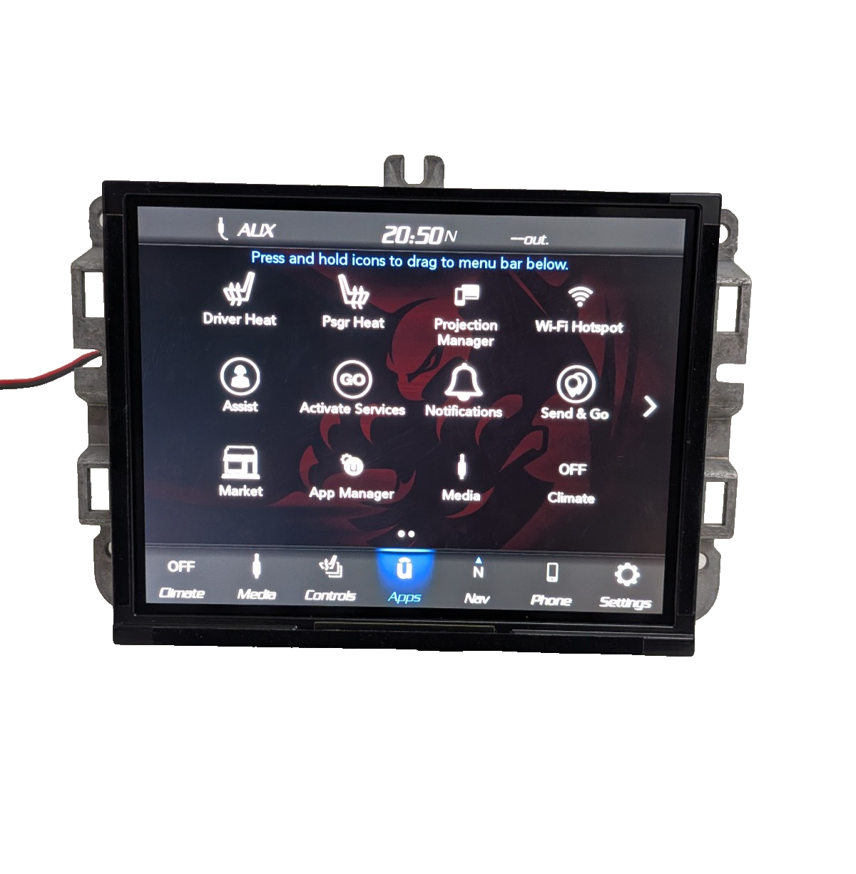 2019-2023 Jeep Renegade  4C NAV 8.4 Touchscreen Radio Navigation Carplay Android