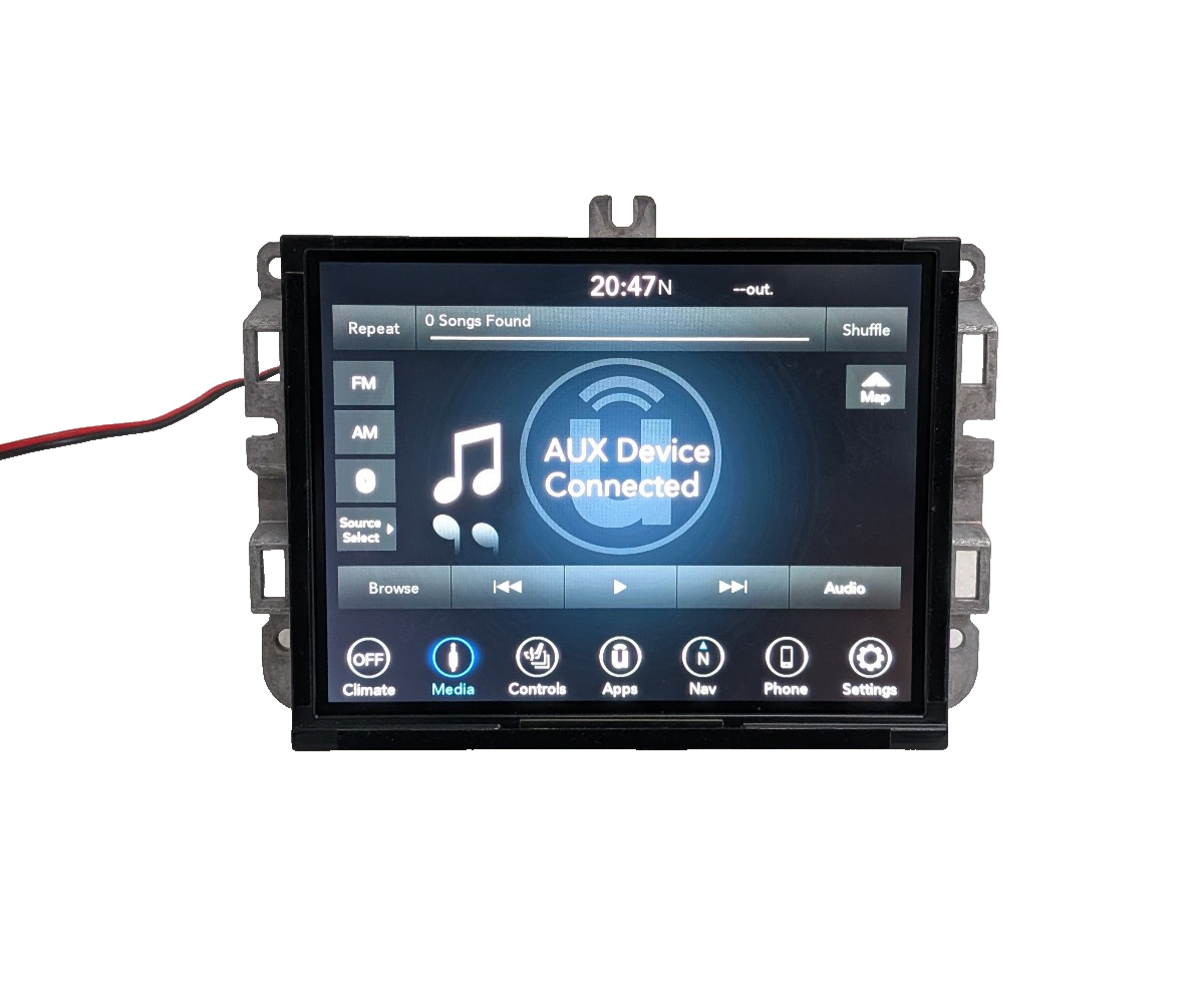 2019-2023 Jeep Renegade  4C NAV 8.4 Touchscreen Radio Navigation Carplay Android