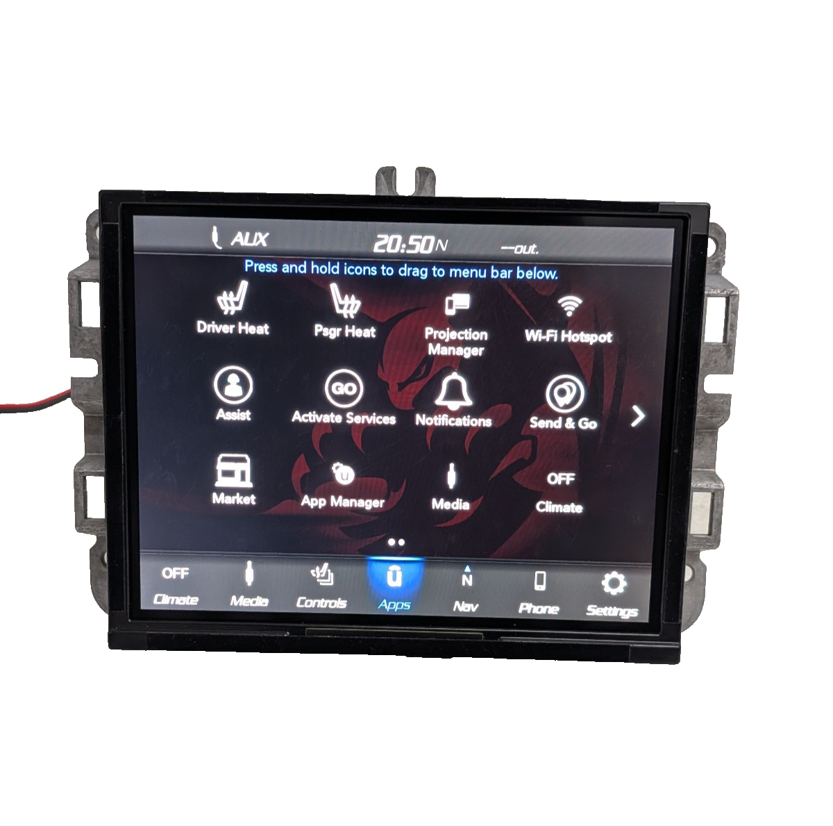 2019-2023 Jeep Renegade  4C NAV 8.4 Touchscreen Radio Navigation Carplay Android