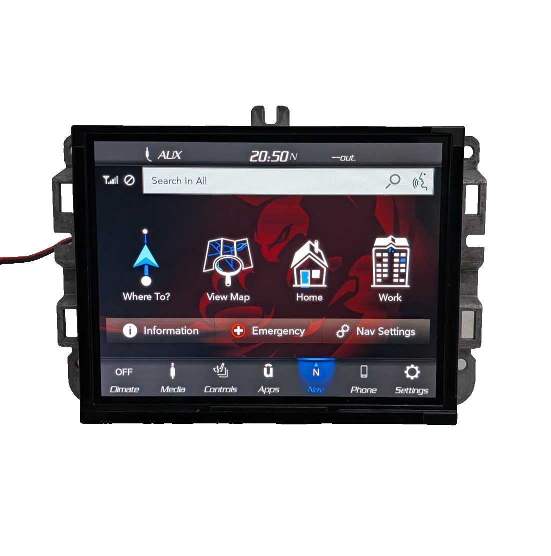 2019-2023 Jeep Renegade  4C NAV 8.4 Touchscreen Radio Navigation Carplay Android