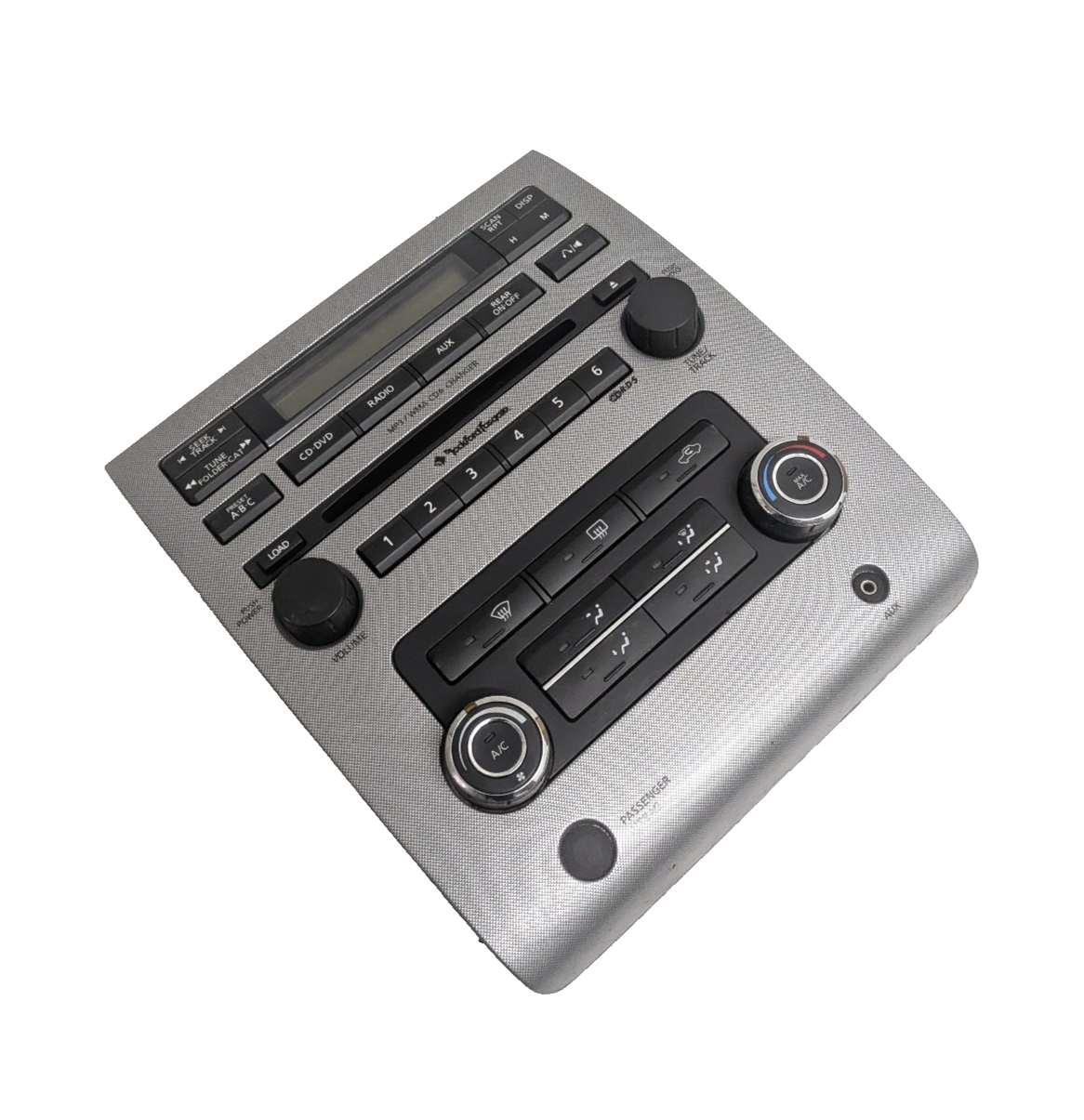 2008-2012 Nissan Titan Climate Control Radio Dash Bezel Rockford Fosgate