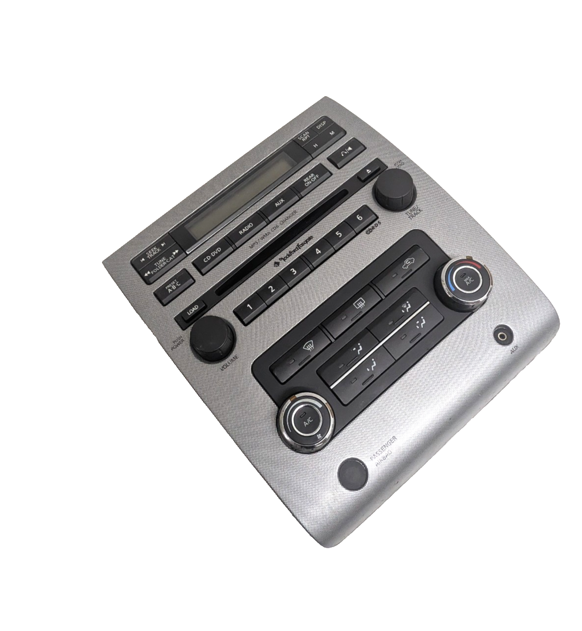 2008-2012 Nissan Titan Climate Control Radio Dash Bezel Rockford Fosgate
