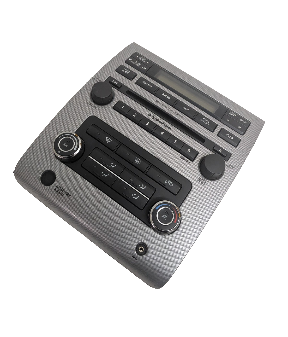 2008-2012 Nissan Titan Climate Control Radio Dash Bezel Rockford Fosgate
