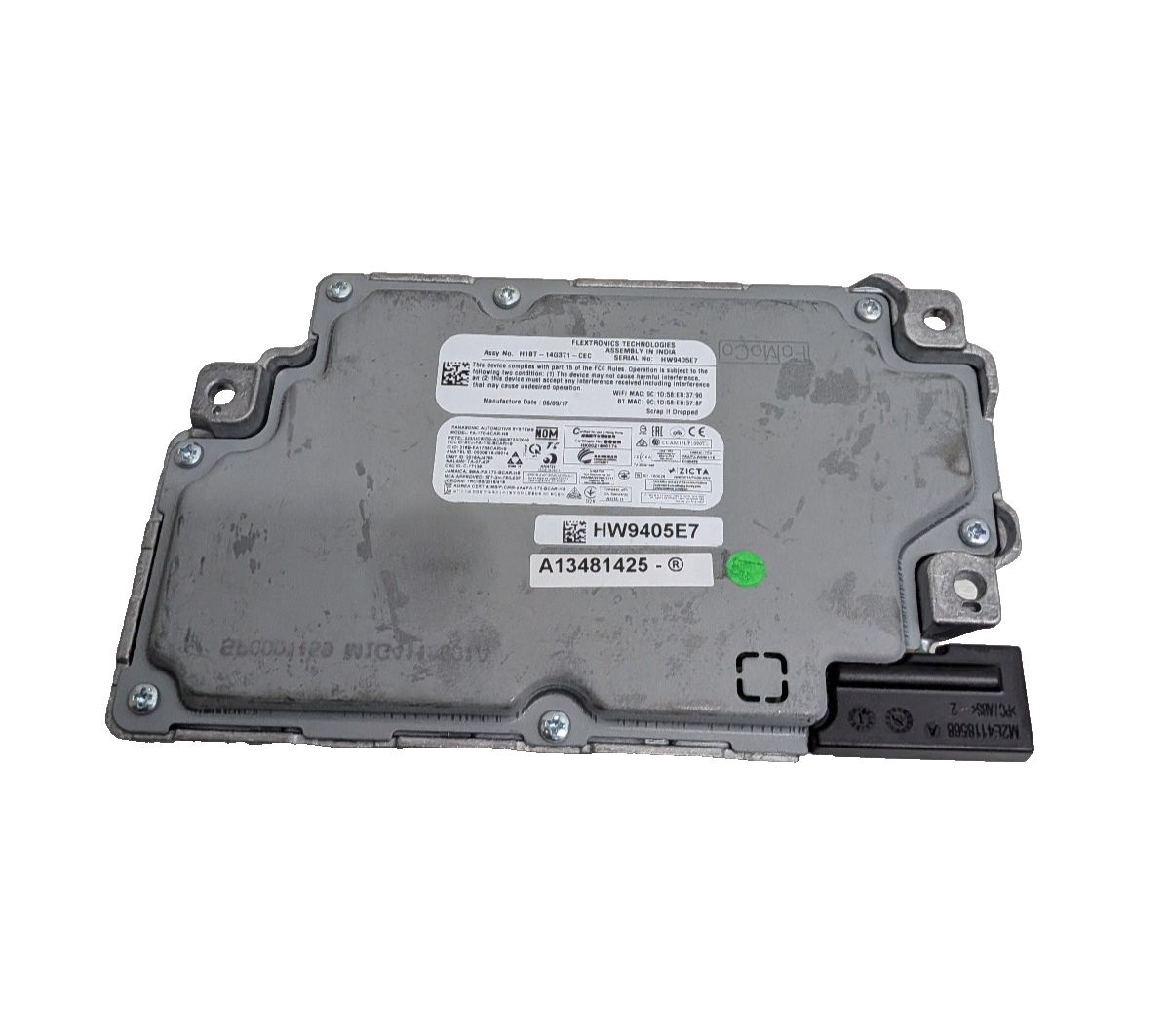 2018-2020 Ford Fiesta EcoSport Sync 3 Navigation APIM Module H1BT-14G371-CEC OEM