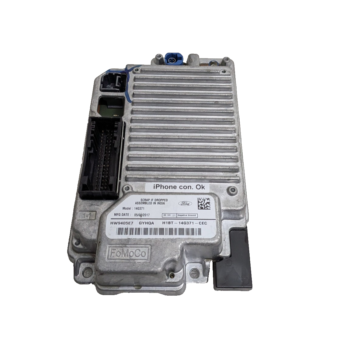2018-2020 Ford Fiesta EcoSport Sync 3 Navigation APIM Module H1BT-14G371-CEC OEM