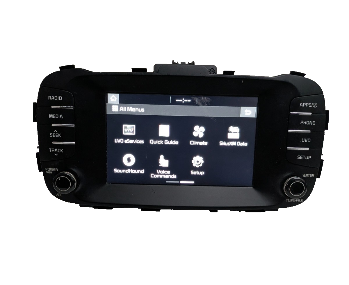 2017-2019 Kia Soul UVO Radio APPS 7" Touch Screen CarPlay Android Auto