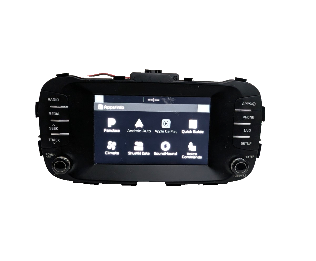 2017-2019 Kia Soul UVO Radio APPS 7" Touch Screen CarPlay Android Auto