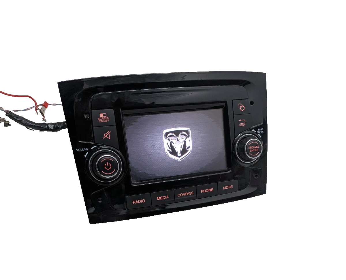 2015-2017 Ram ProMaster City Touch Screen Radio Bluetooth OEM 07356340030 W/Code