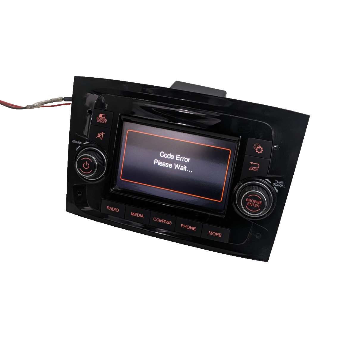 2015-2017 Ram ProMaster City Touch Screen Radio Bluetooth OEM 07356340030 W/Code