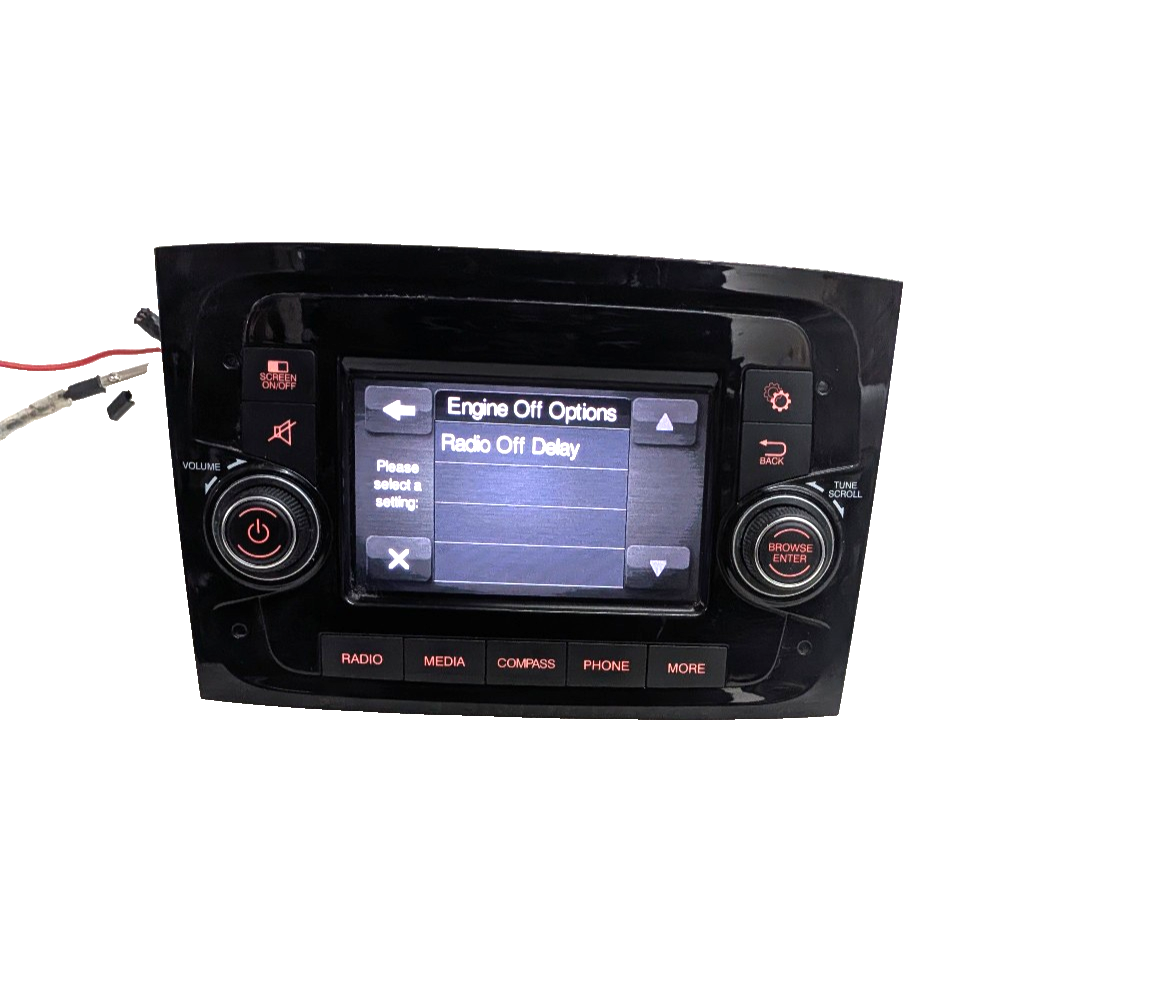 2015-2017 Ram ProMaster City Touch Screen Radio Bluetooth OEM 07356340030 W/Code