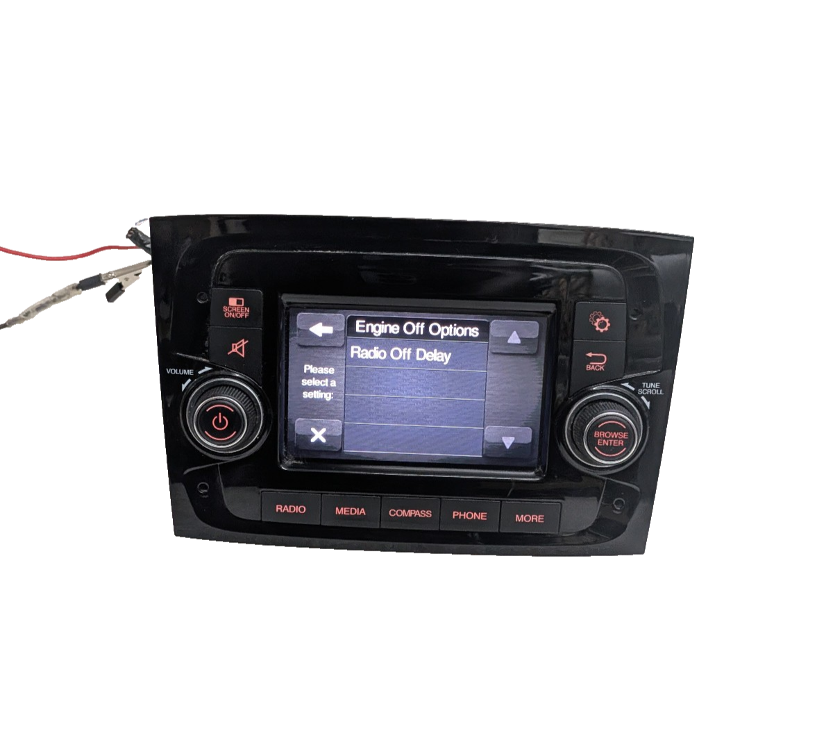 2015-2017 Ram ProMaster City Touch Screen Radio Bluetooth OEM 07356340030 W/Code
