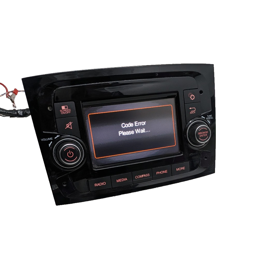 2015-2017 Ram ProMaster City Touch Screen Radio Bluetooth OEM 07356340030 W/Code