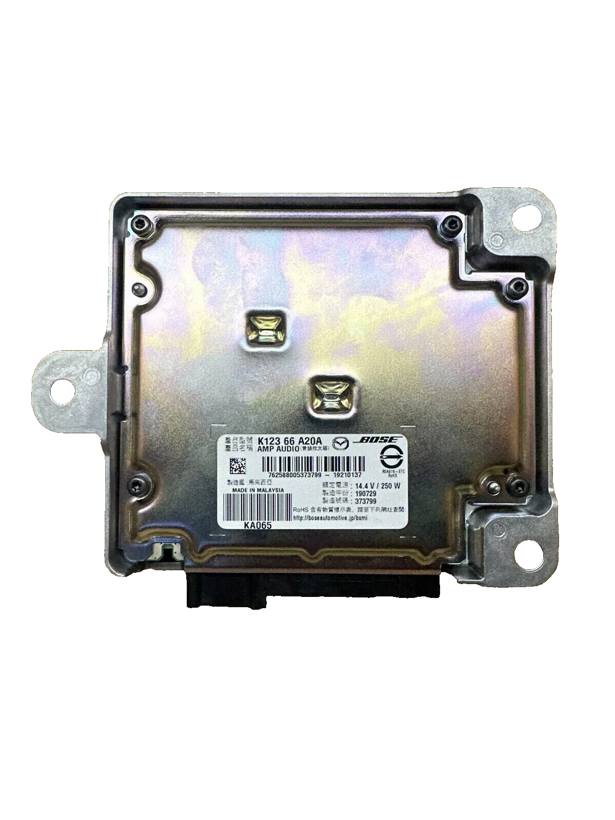 17 18 19 20 21 22 23 Mazda CX5  Audio Sound Amp Amplifier K123 66 A20