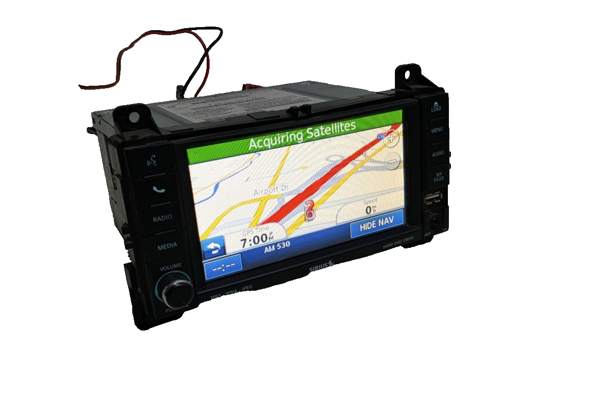 2009-2013 Dodge Durango  Jeep Grand Cherokee MyGig RHR 730N Navigation Radio