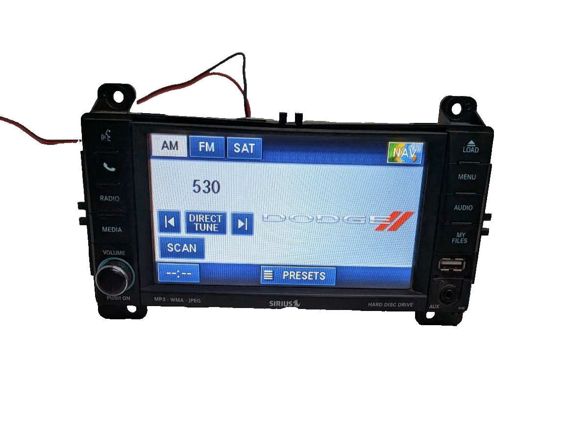 2009-2013 Dodge Durango  Jeep Grand Cherokee MyGig RHR 730N Navigation Radio