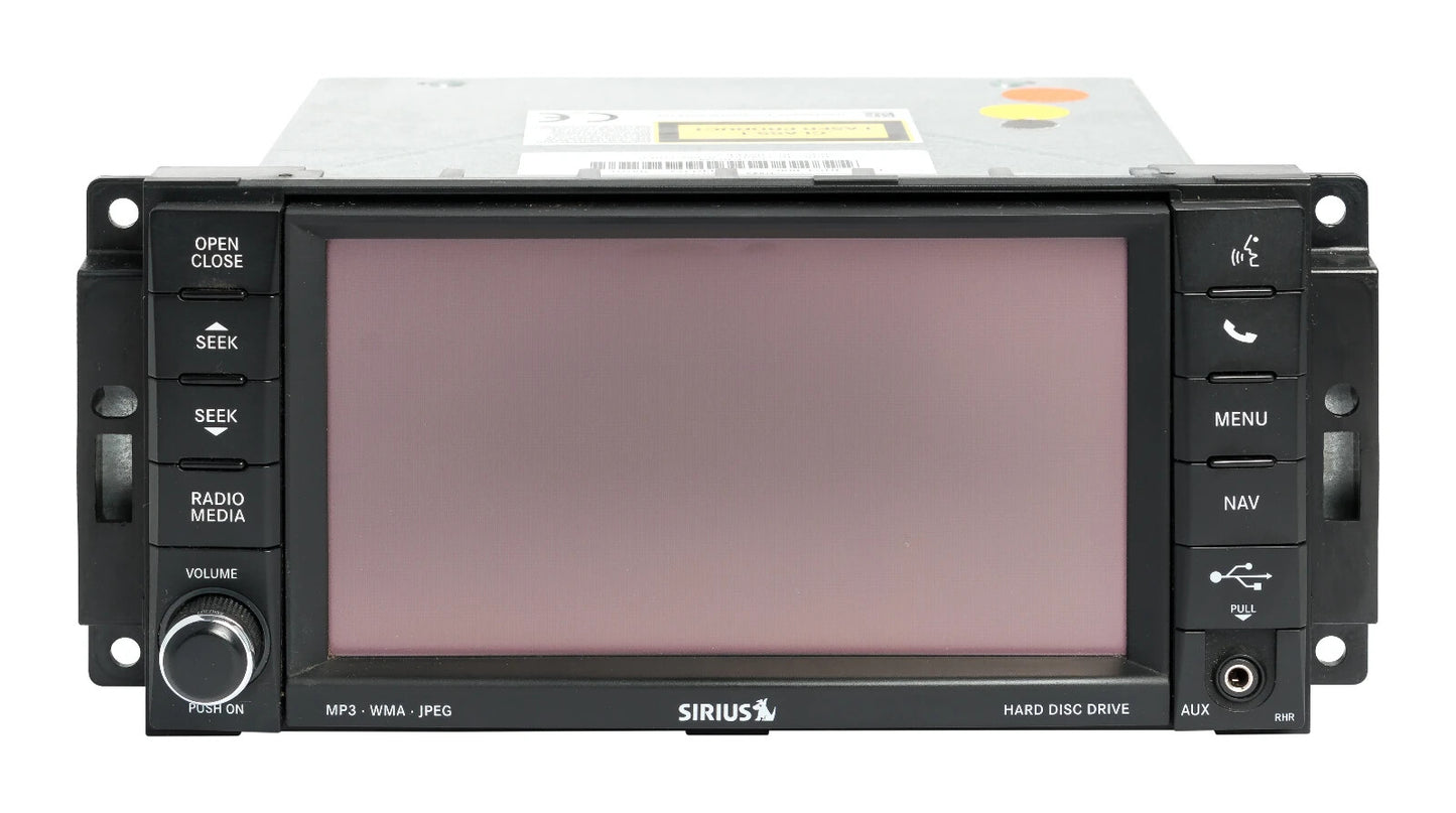 2012 Dodge Challenger Radio CD DVD Player Sirius XM Ready P06091656AC RHR