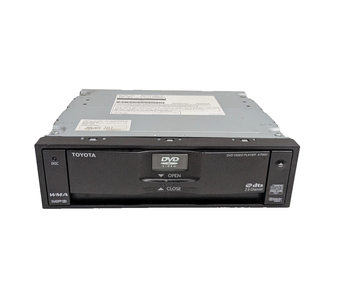 2011-2014 Toyota Sienna Rear Entertainment DVD Video Player 86270-45010