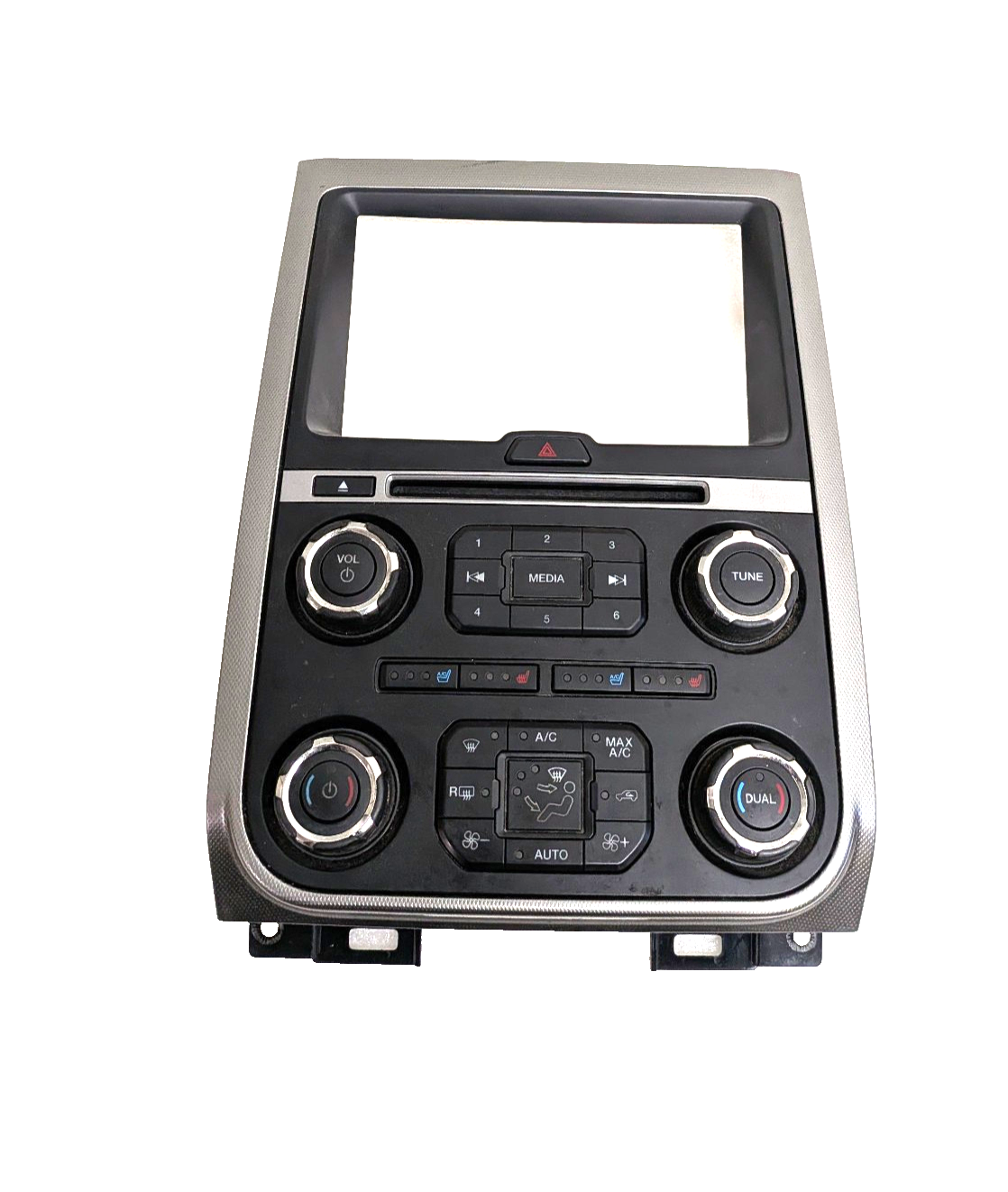 2015-2017 Ford Expedition 8" Radio Climate Control Panel Bezel FL1T-18A802-EFSMQ