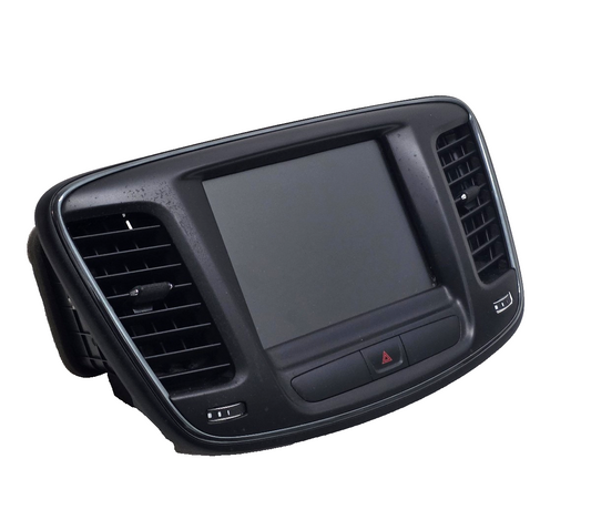 15 16 17  Chrysler 200 UConnect VP3 Radio  8.4" Touch Screen  Radio Bezel W/Code