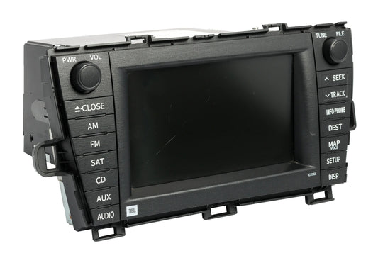 2010 2011 Toyota Prius JBL Navigation Radio Display Screen 86120-47390