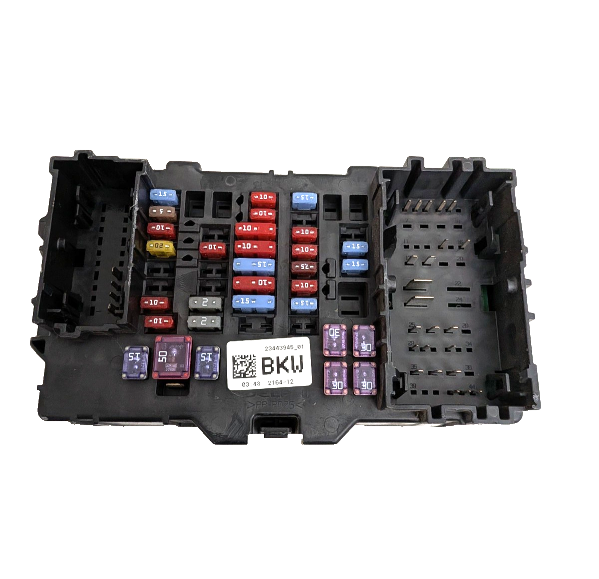 2014-2019 Silverado Sierra Driver Interior Fuse Box Junction Block 23443945 OEM
