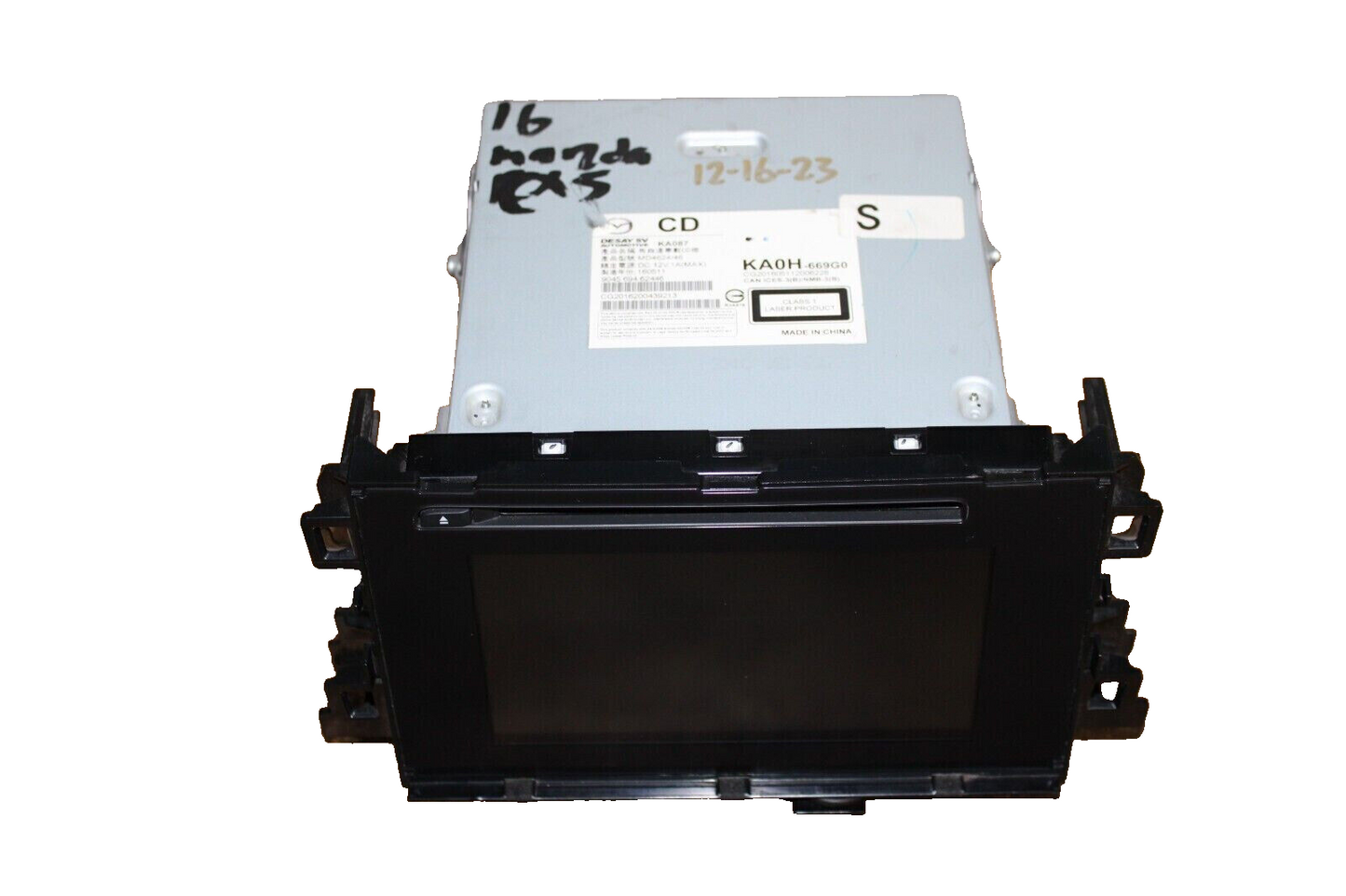 16 17 18 Mazda CX-5  Radio Navigation CD Player  Display Screen KA0H669G0