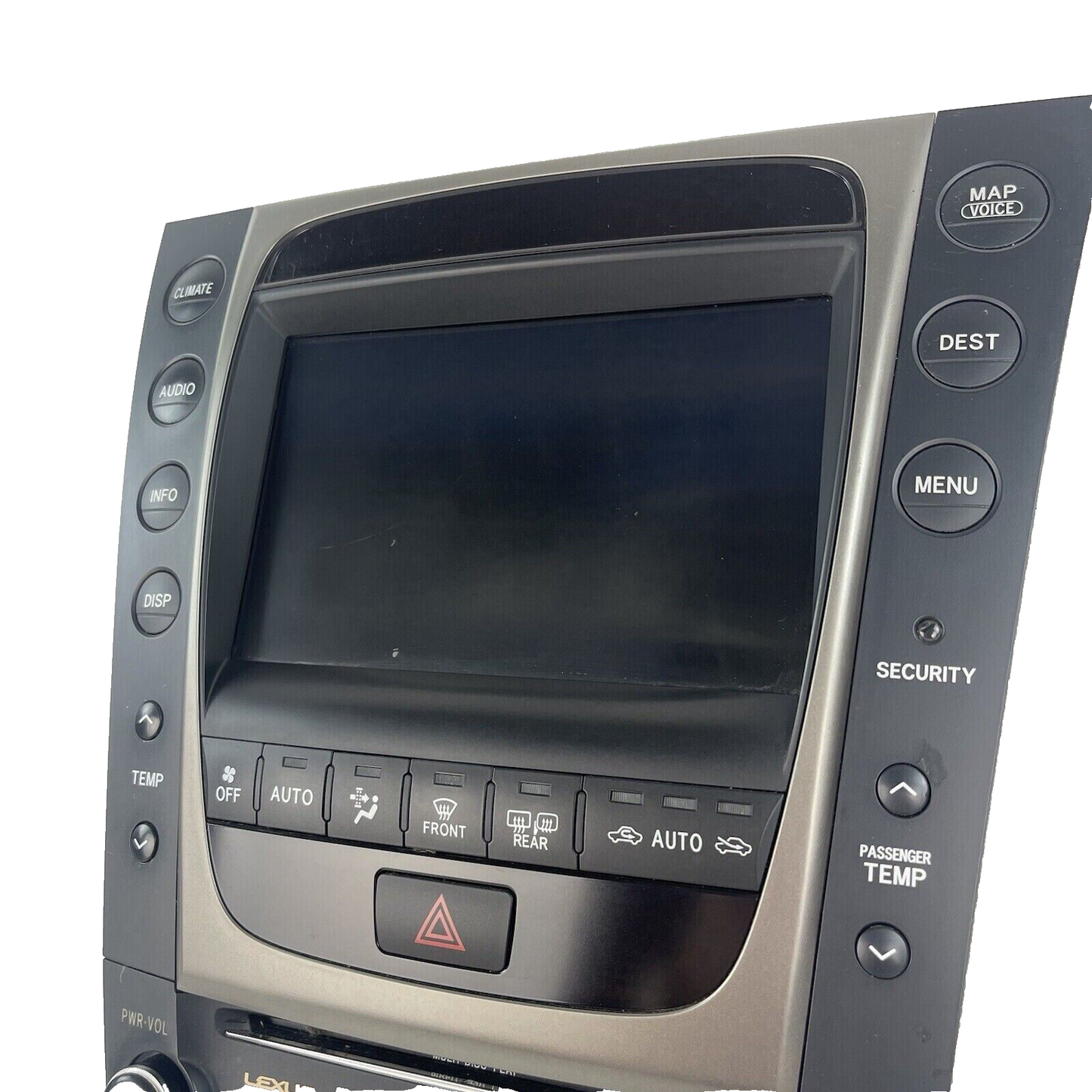 2006 2007 Lexus GS350 GS430 Navigation Radio GPS Stereo Headunit Display Screen