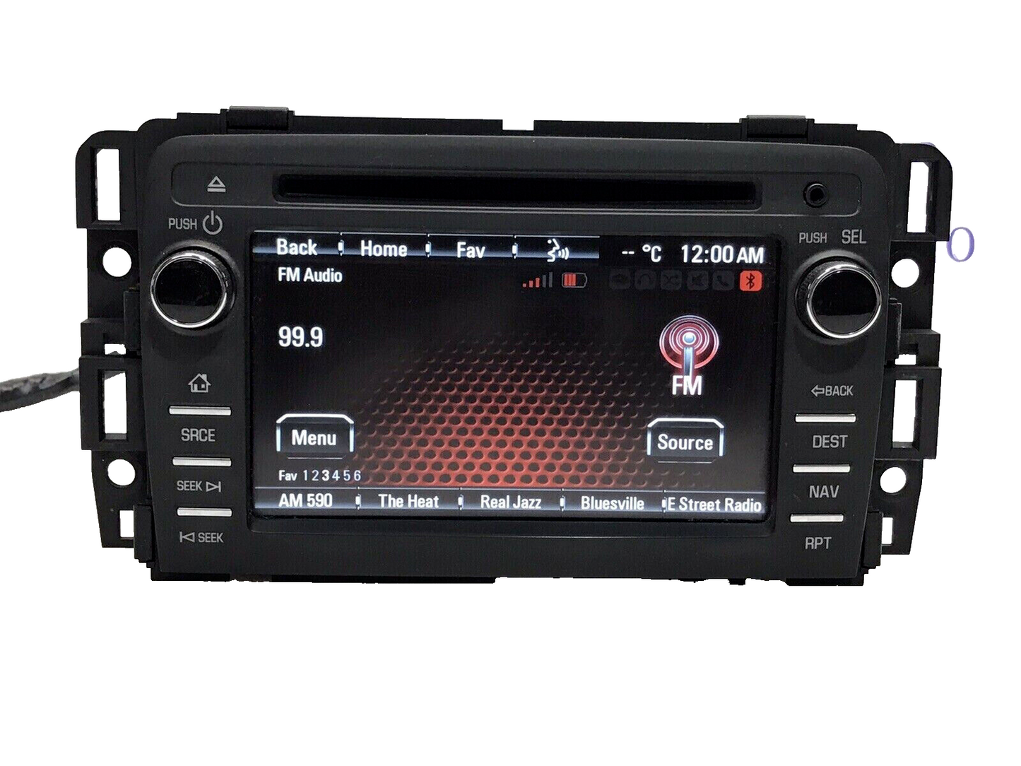 12 13 14 15 16 17  GMC Acadia CD Player Navigation Radio 23162879