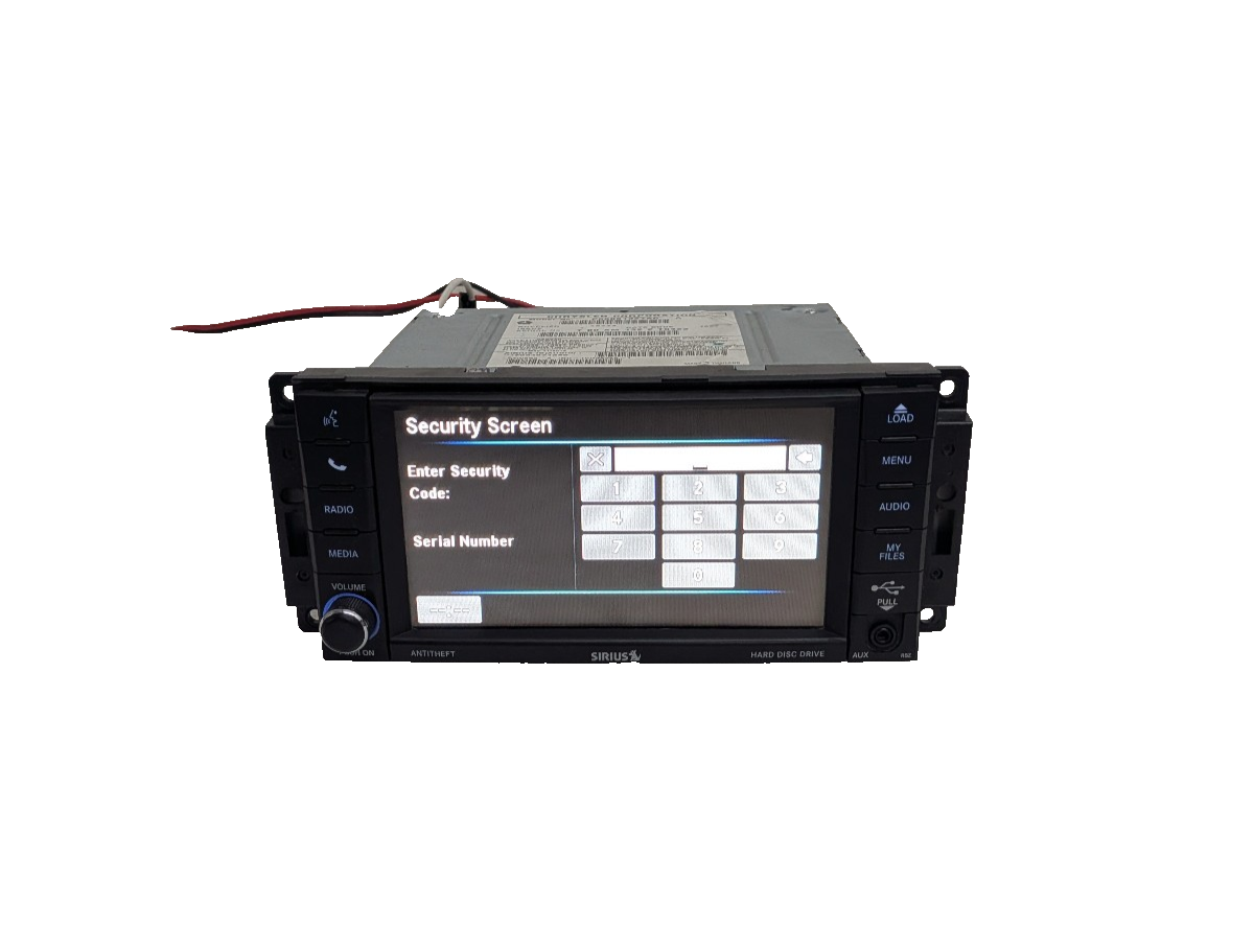 2007-2017 Jeep Wrangler JK Radio RBZ 430 MyGIG Touchscreen High Speed W/CODE
