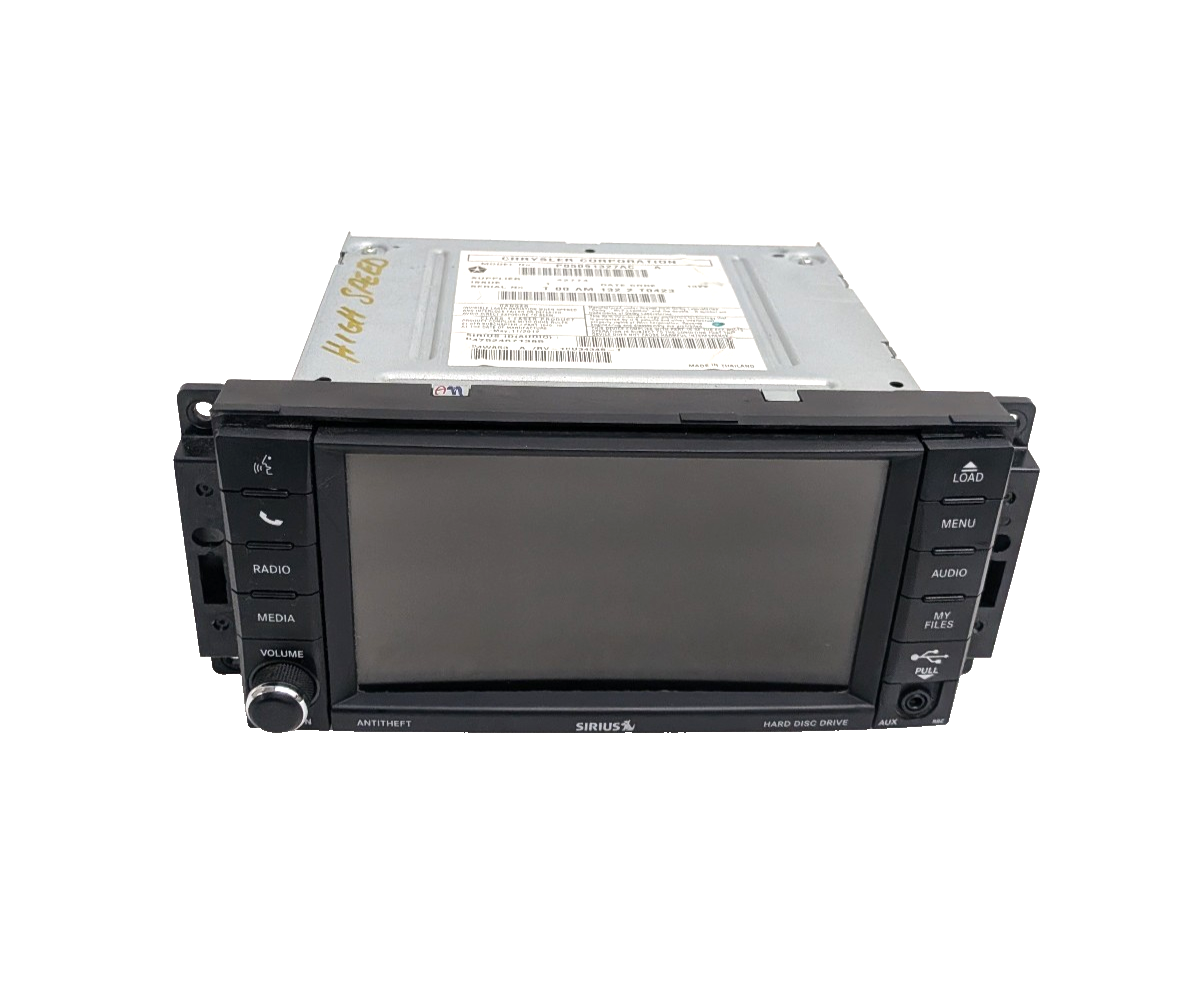 2007-2017 Jeep Wrangler JK Radio RBZ 430 MyGIG Touchscreen High Speed W/CODE