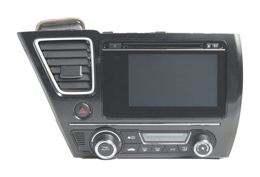 14 15 Honda Civic Radio Navigation  Cd Player Touch Screen 39100-TR6-A52-M1